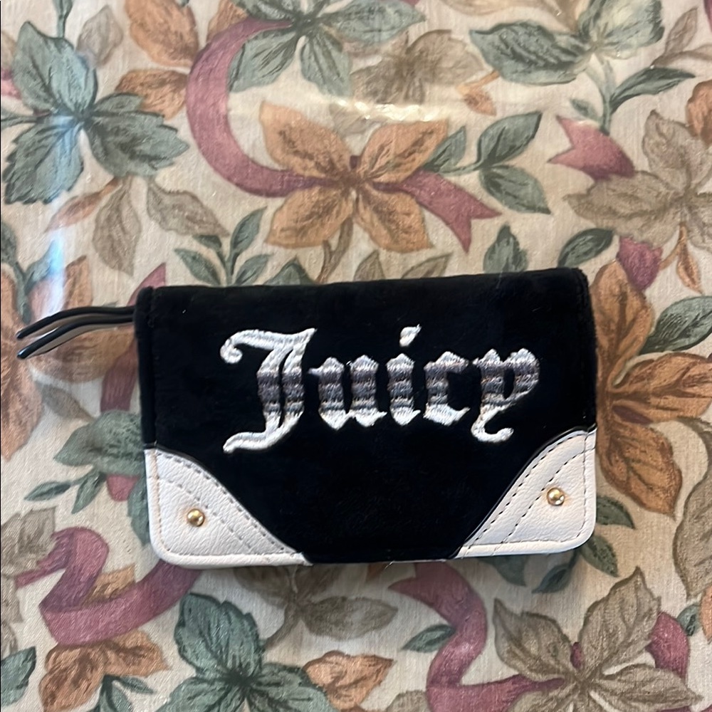 Juicy Couture Black and White Wallet